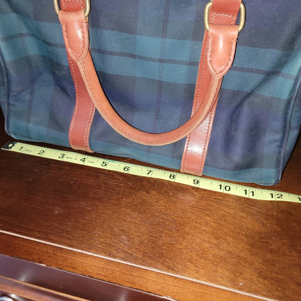 Vintage Ralph Lauren blackwatch plaid speedy Boston bag - Picture 13 of 14